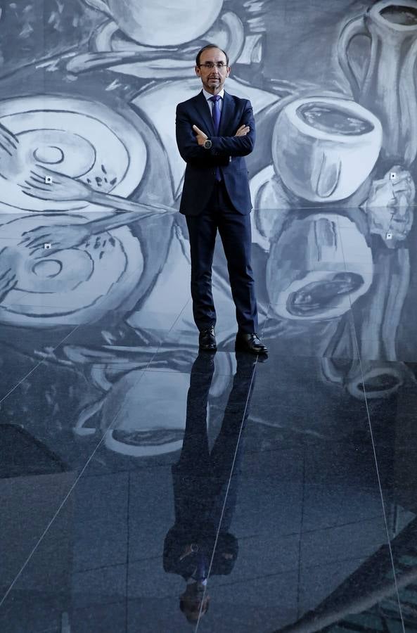 Salvador Marín, en el edificio de Soluciones Empresariales de la Junta, 