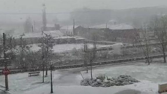Ávila recibe a la nieve más tardía