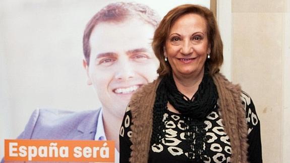 María José García Orejana, economista, lidera la propuesta de Ciudadanos a la Alcaldía de Segovia. El Norte