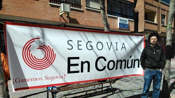 Rincón Gil ha sido el candidato elegido para encabezar la lista al Ayuntamiento por Segovia en Común. El Norte