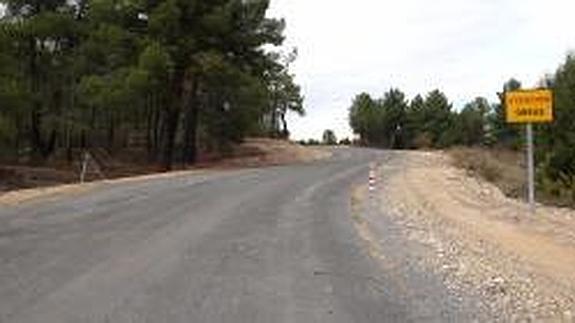 Un tramo de la carretera. El Norte