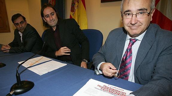 José María Sanz (derecha), en una imagen de archivo. 