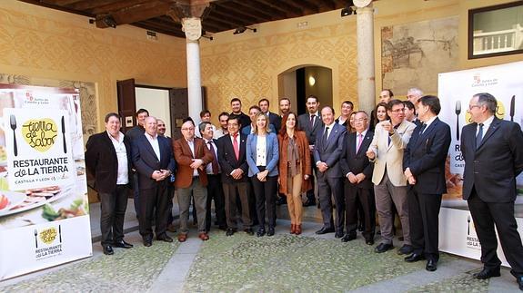 Presentación de la marca 'Restaurantes Tierra de Sabor de Castilla y León'. 