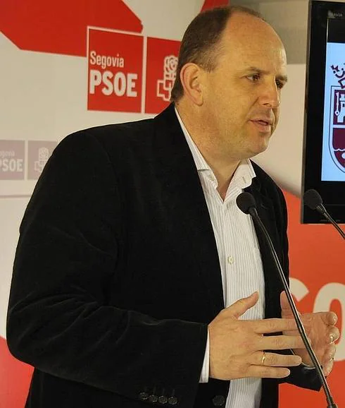 José Luis Aceves, candidato al PSOE a las Cortes por Segovia.