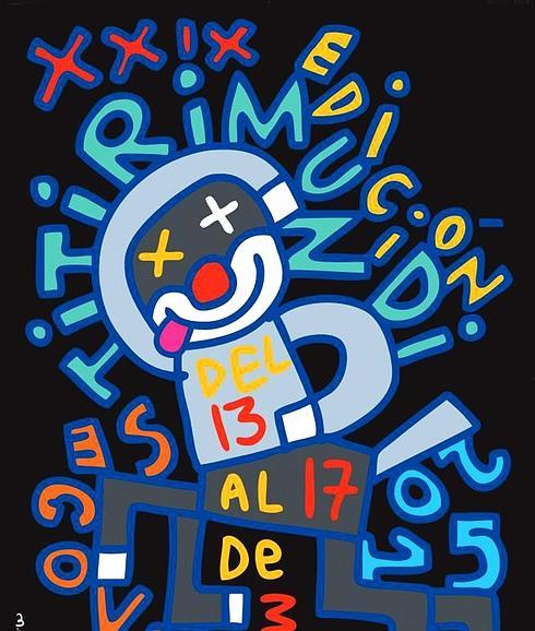 Cartel de Titirimundi diseñado por Mikel Urmeneta. El Norte