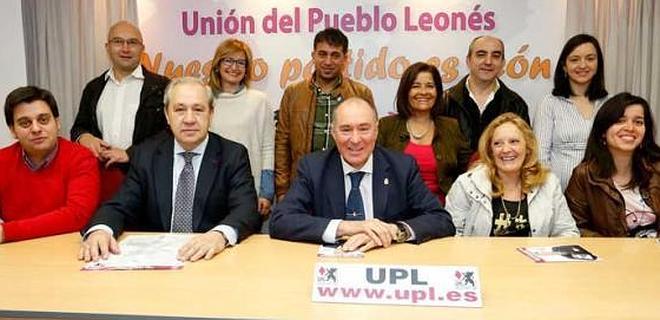 Candidatura de UPL al Ayuntamiento de León.