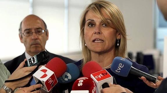 Georgina de la Lastra, delegada especial de la Agencia Tributria en Castilla y León , el pasado lunes en Valladolid. / R. CACHO-ICAL 