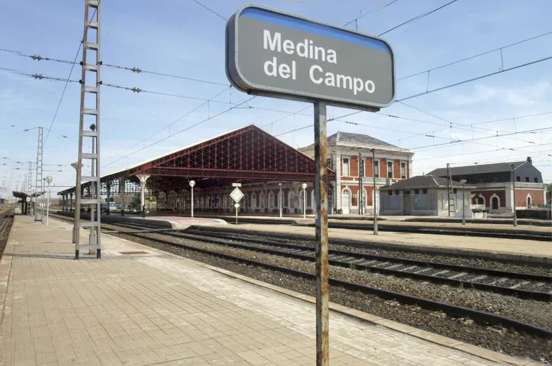 Estación de ferrocarril de Medina del Campo. 