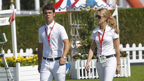 Marta Ortega y Sergio Álvarez. 