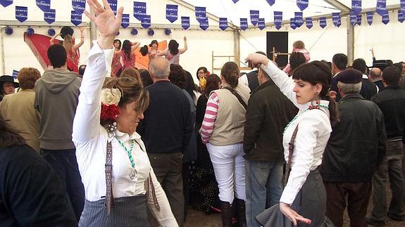La Feria Flamenca, hace tres años.