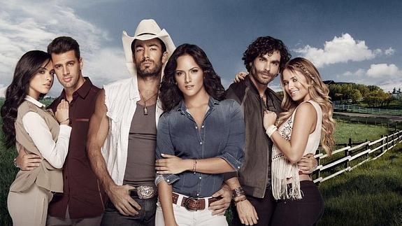 Actores de la serie 'Tierra de reyes'.