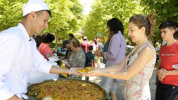 Paella en las fiestas de Covaresa de este fin de semana.