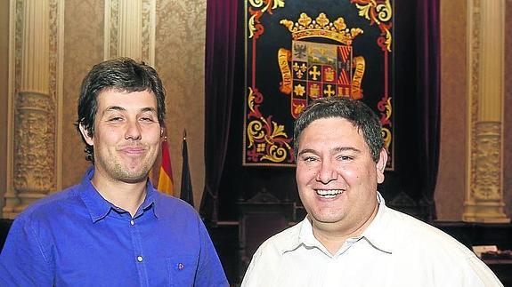 Félix Iglesias y Eduardo Hermida.