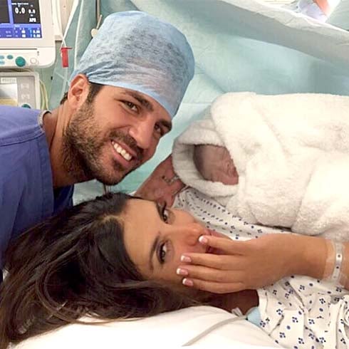 Cesca Fábregas, Daniella Semaan y su hija Capri.