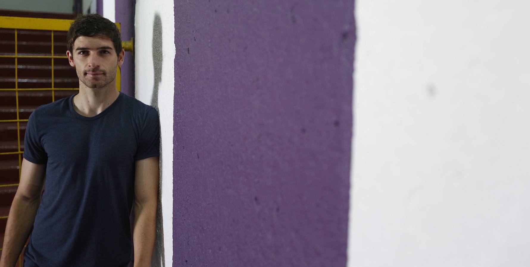 Víctor Pérez el año en el que fichó por el Valladolid. 