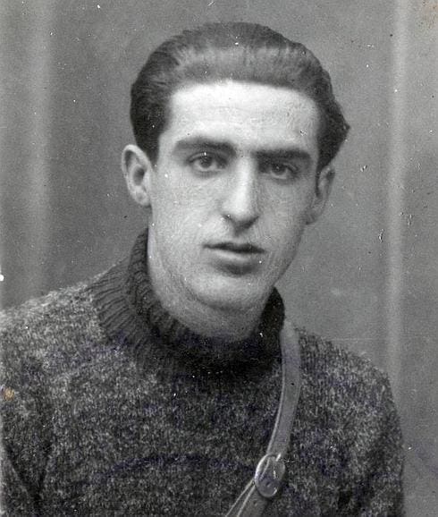 Un jovencísimo Felipe Matarranz, en una fotografía tomada hacia 1936.  