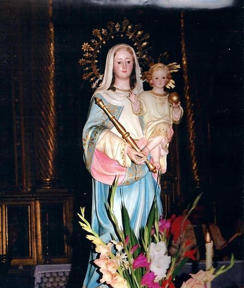 Imagen de la Virgen de las Nieves. El Norte