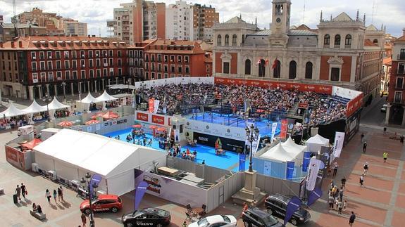 Instalaciones del Pádel Pro Tour en 2012. 