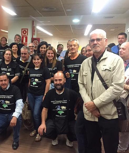 Los demandantes llenaron la sala de vistas del juzgado madrileño.
