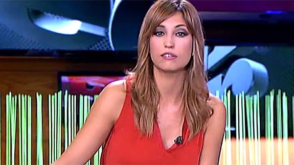 Sandra Sabates, presentadora de 'El Intermedio'.