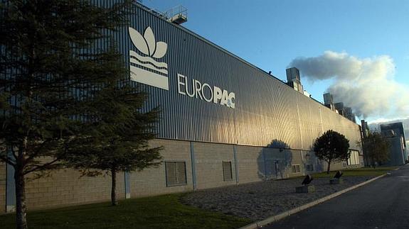 La planta de Europac en Dueñas, Palencia.