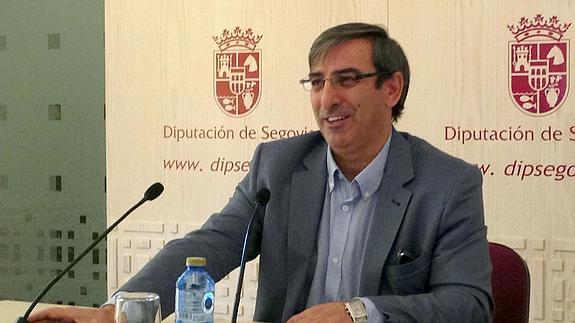 José Luis Sanz Merino, portavoz del grupo popular en la Diputación. 