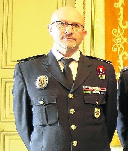 José Manuel Fernández, jefe de la Policía Local. 
