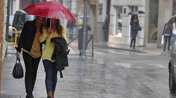 Lluvias débiles con temperaturas en descenso en Castilla y León