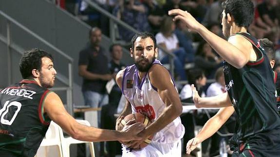 Dani Rodríguez, ante el Palma Air Europa. TOORU SHIMADA