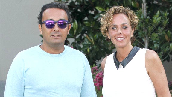 Rocío Carrasco y Fidel Albiac.