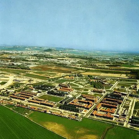 La zona de Covaresa en los años 90.
