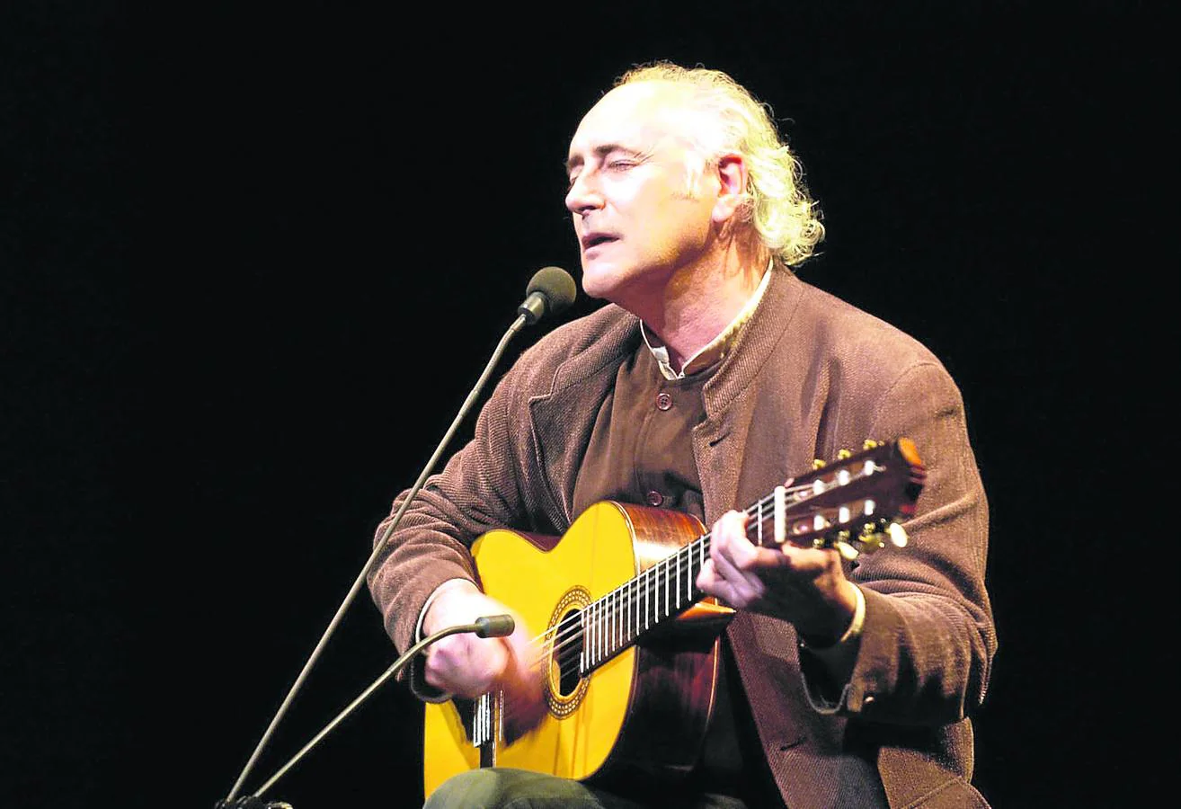 Amacio Prada, en un concierto en Logroño.