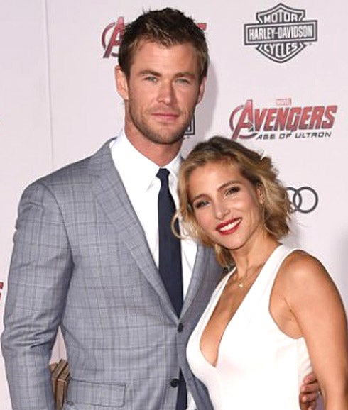 Elsa Pataky y su marido Chris Hemsworth.