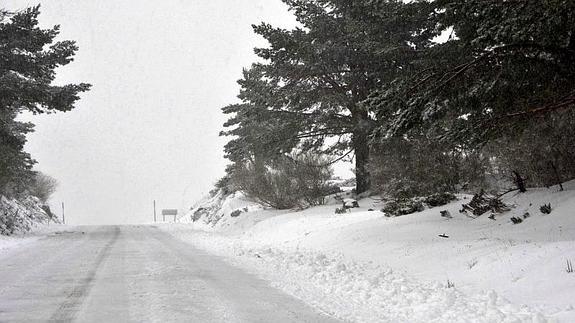 Puerto de Las Señales, en León. 