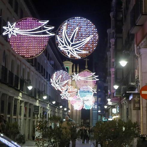 Iluminación en la Calle Platerías. 
