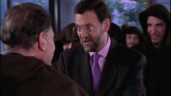 Secuencia del cameo de Rajoy en 'Jacinto Durante, Representante'. 