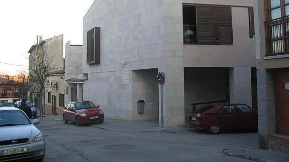 Exterior del centro de salud de Cuéllar. M. R.