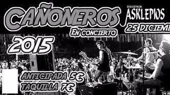 Cañoneros pone rock a la Navidad en Valladolid