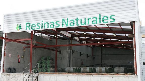 Instalaciones de la empresa Resinas Naturales.M. R.