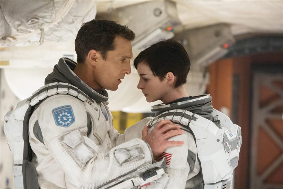 McConaughey y Anne Hathaway, en una secuencia de 'Interstellar'.