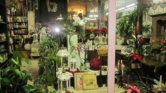Escaparate ganador del concurso de decoración navideña.