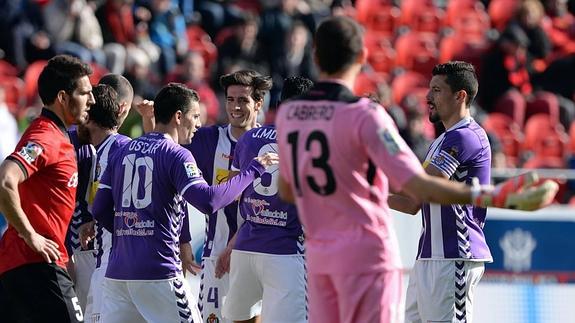 El Real Valladolid se lleva los tres puntos a pesar del dominio del Mallorca