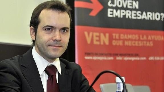 Juan Ramón Rallo, durante una conferencia pronunciada en Segovia./ A. TANARRO