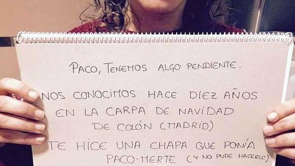 El reclamo de Isa para encontrara a Paco.