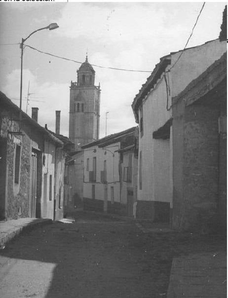 Una calle de Ciguñuela  en la segunda mitad del pasado siglo 