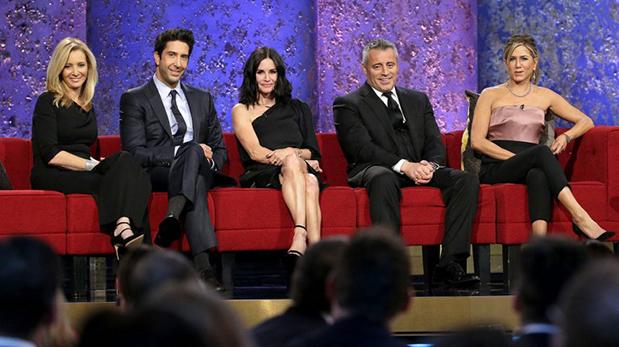 Los protagonistas de 'Friends', emocionados por su reencuentro