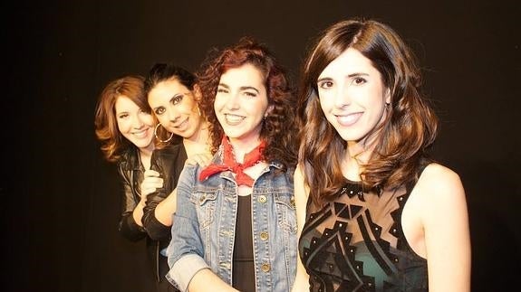 Desde la izquierda, Irene Crespo, María Mato, Raquel Capellán y Silvia Arpa. 
