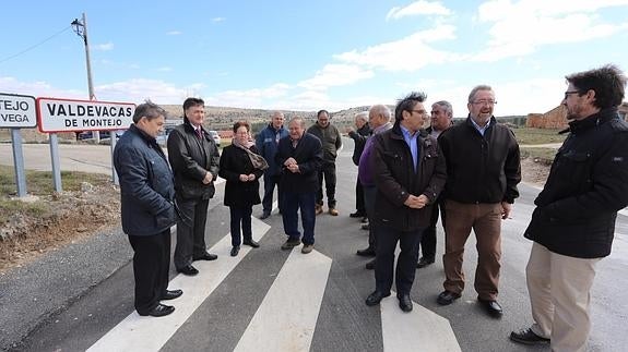 Visita a la carretera tras las obras. El Norte