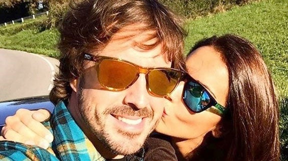 Fernando Alonso no se fiaba de Lara Álvarez