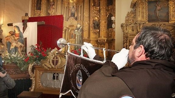 Acto de despedida de la Piedad.